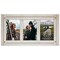 Americanflat 4x6 Tri-Photo Frame - Showcases Three 4x6 Photos at Once - Picture Frame for Western Home Decor - Glass Cover - Hanging Hardware - Includes Easel